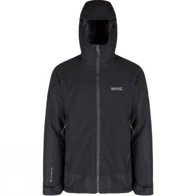 Chaquetas Regatta Grisedale Hybrid Hombre - Negras - Chile ZLP582371